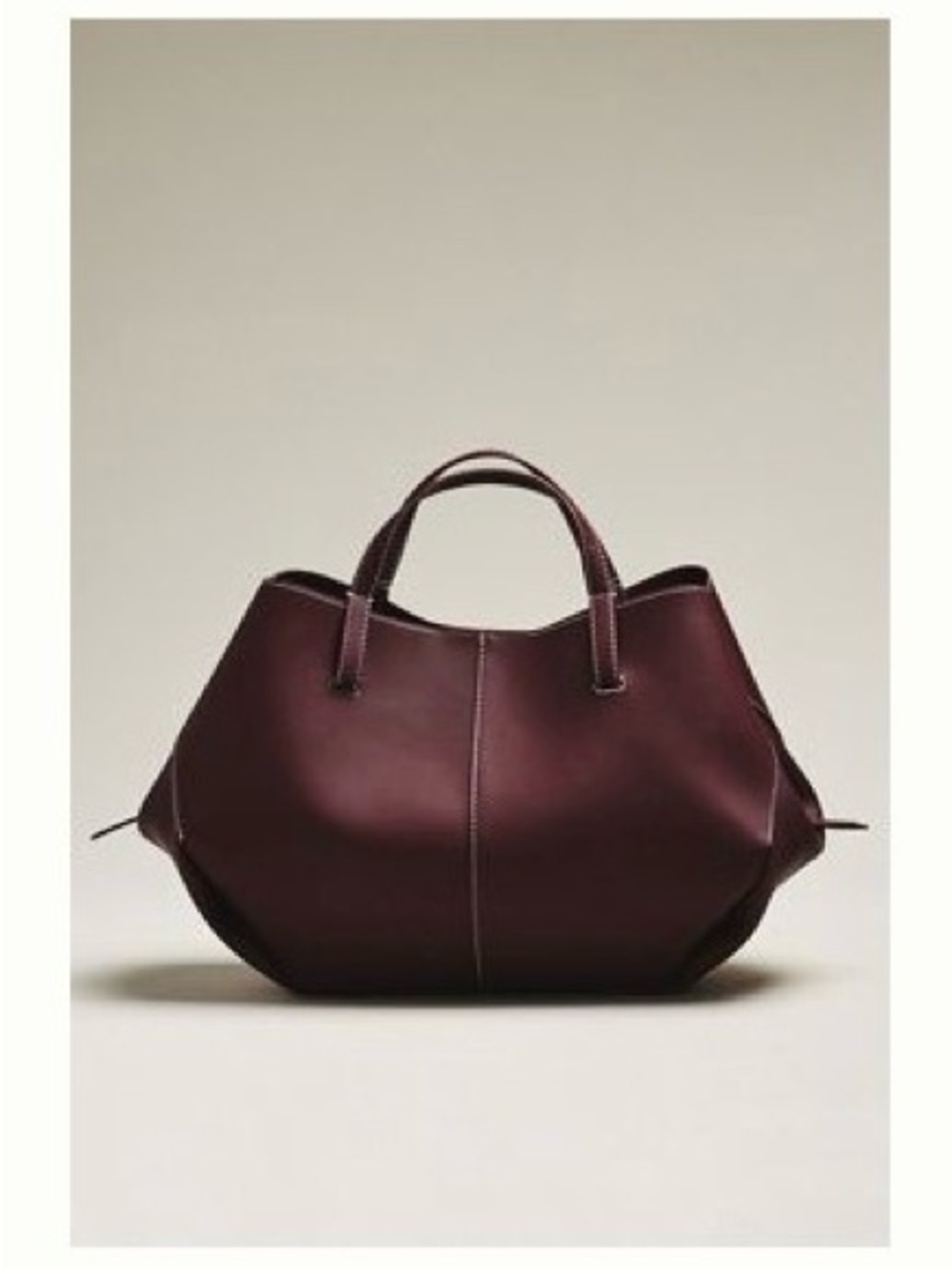 Anthropologie Top-Handle Long Tote - 🍷 color
